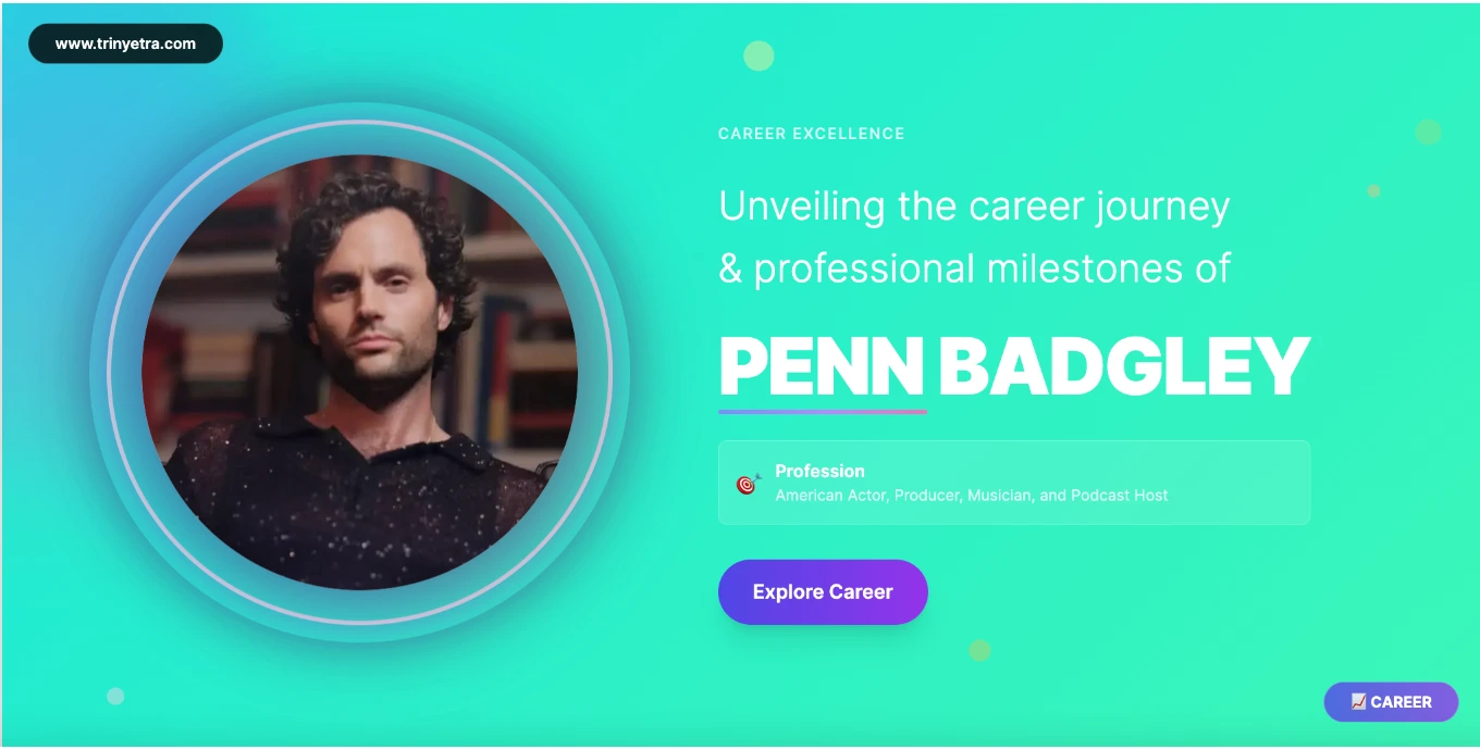Penn Badgley Career Success Photo
