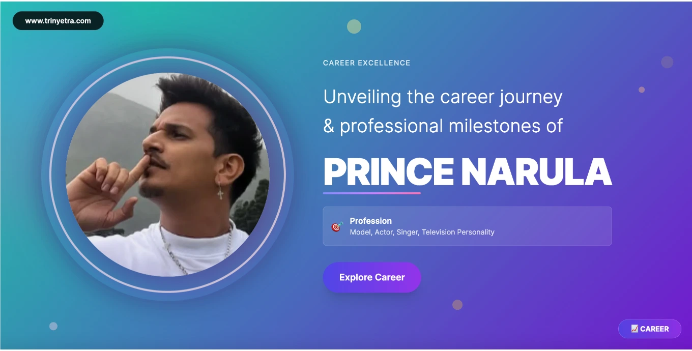 Prince Narula Career Success Photo