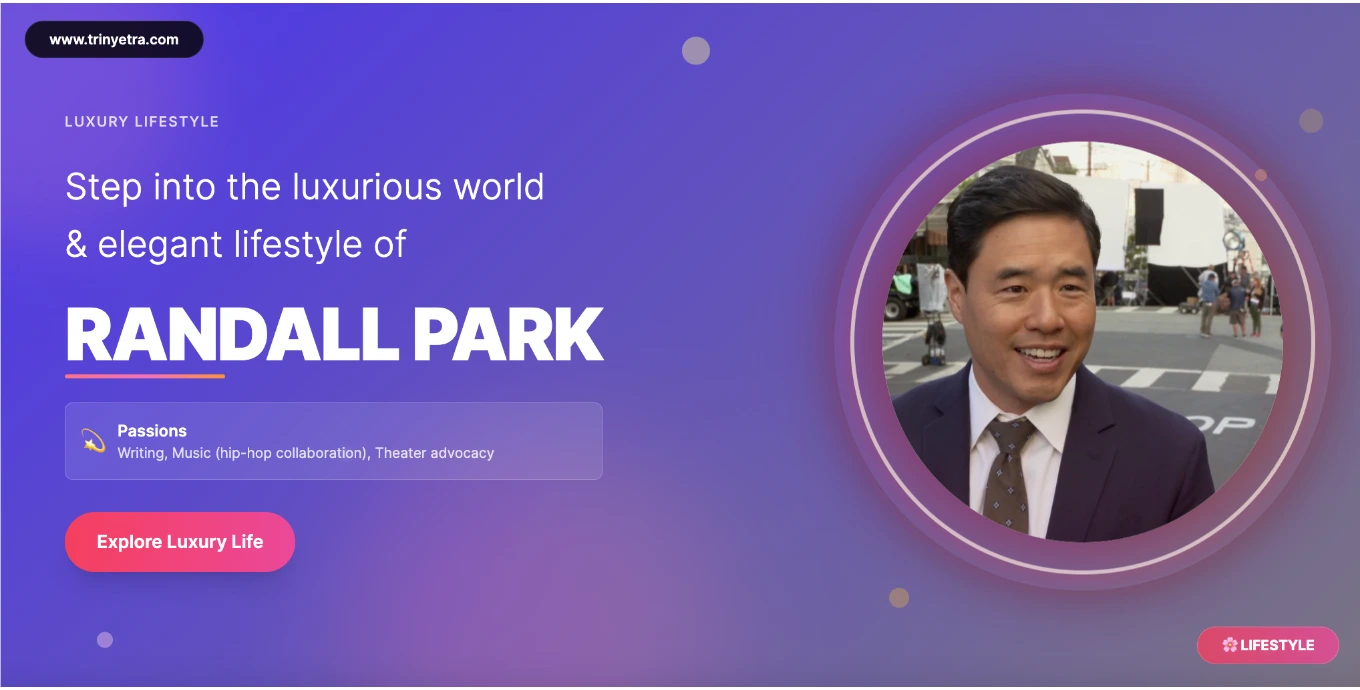 Randall Park Fashion Style Photo