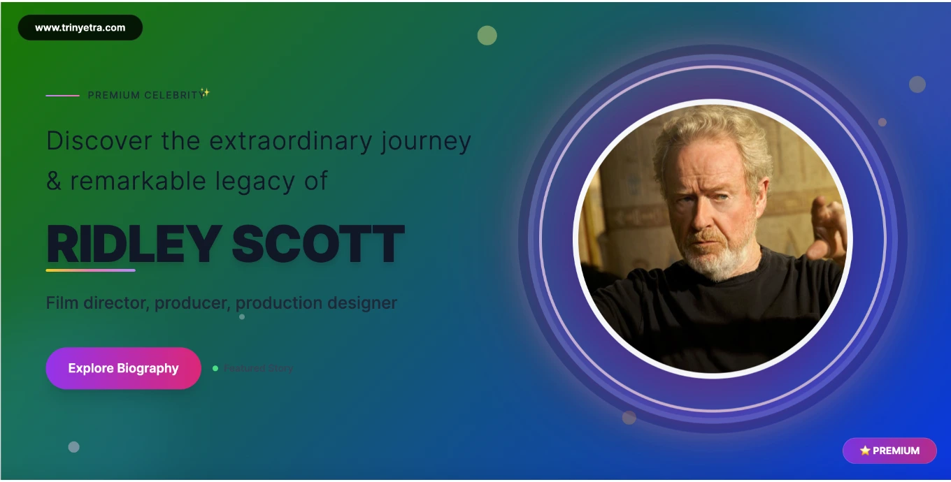 Ridley Scott Biography, Age, Net Worth, Height, Movies & Latest Updates