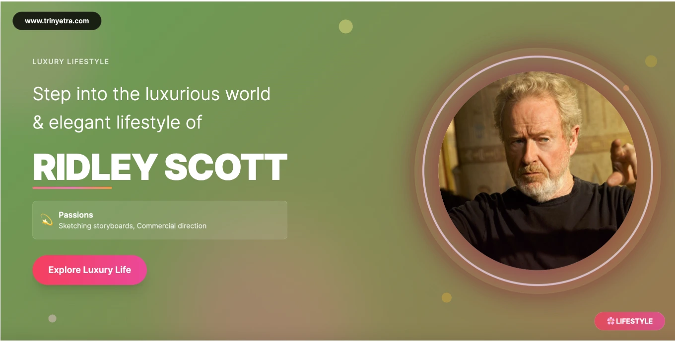 Ridley Scott Biography Photo 2025