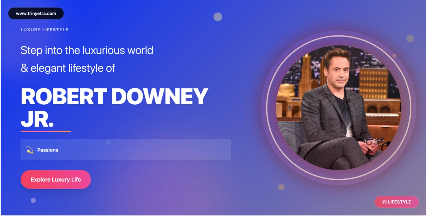 Robert Downey Jr. Style Photo