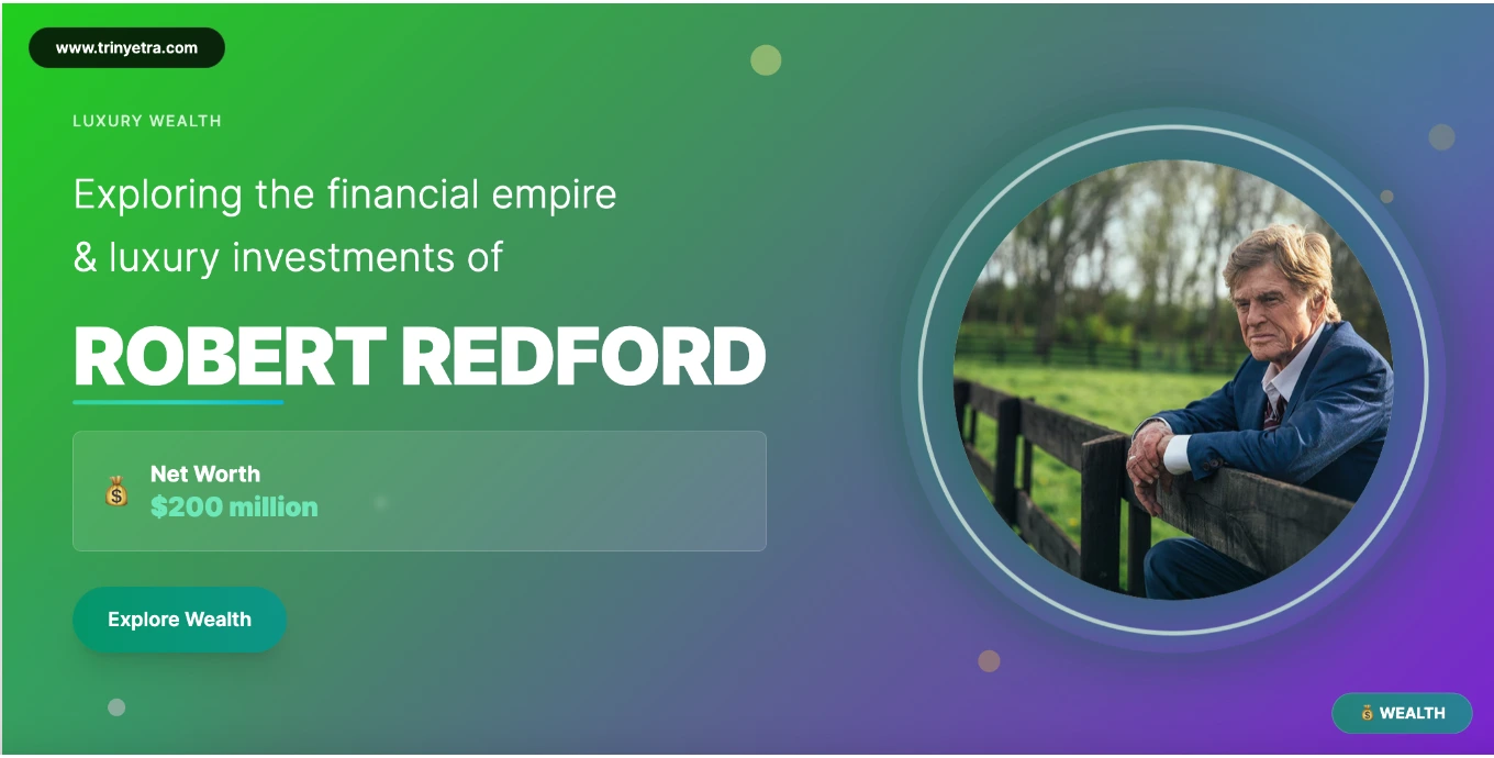 Robert Redford Net Worth Photo