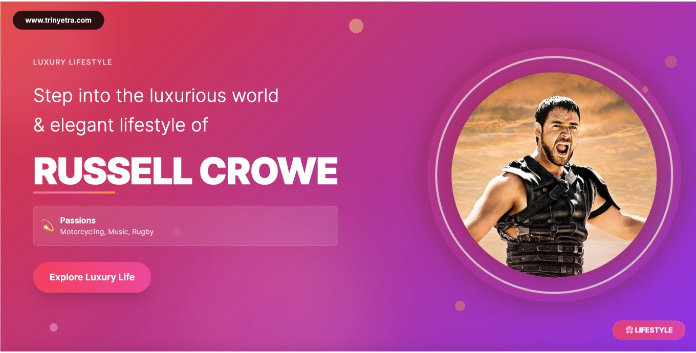 Russell Crowe Biography Photo 2025