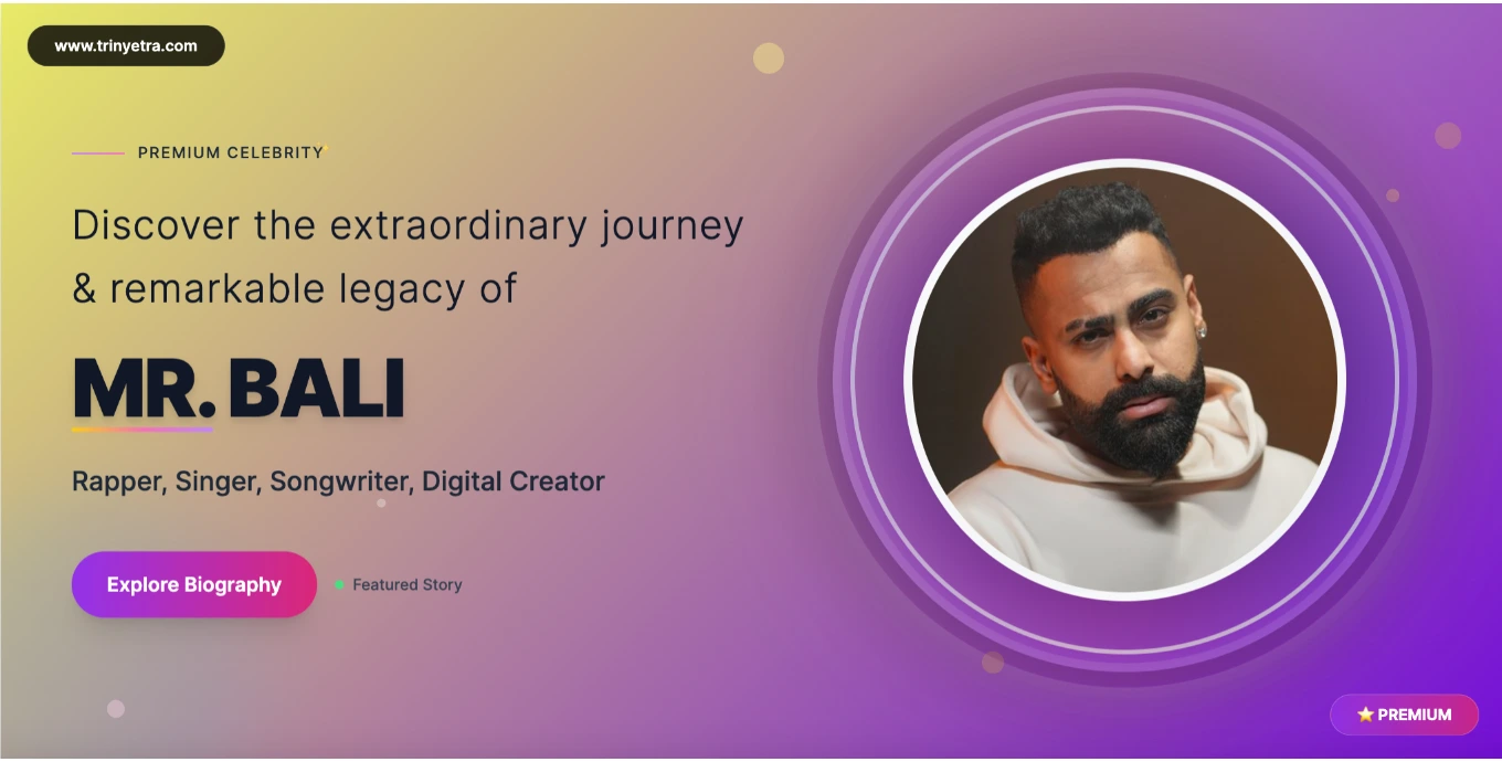 Mr. Bali (Sachin Bali) Biography, Age, Net Worth, Rap Career & Latest Updates