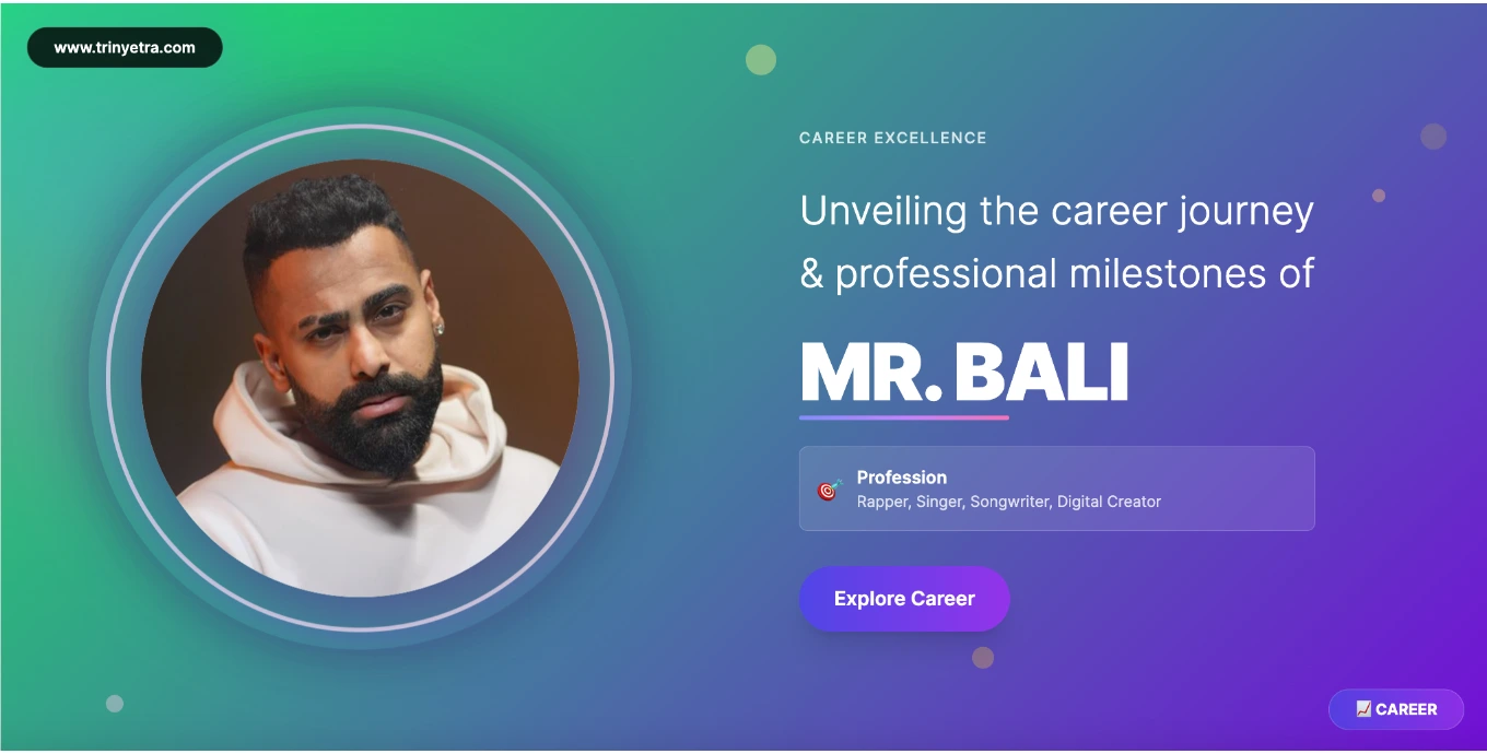 Mr. Bali Indian Rapper Career Success 2025