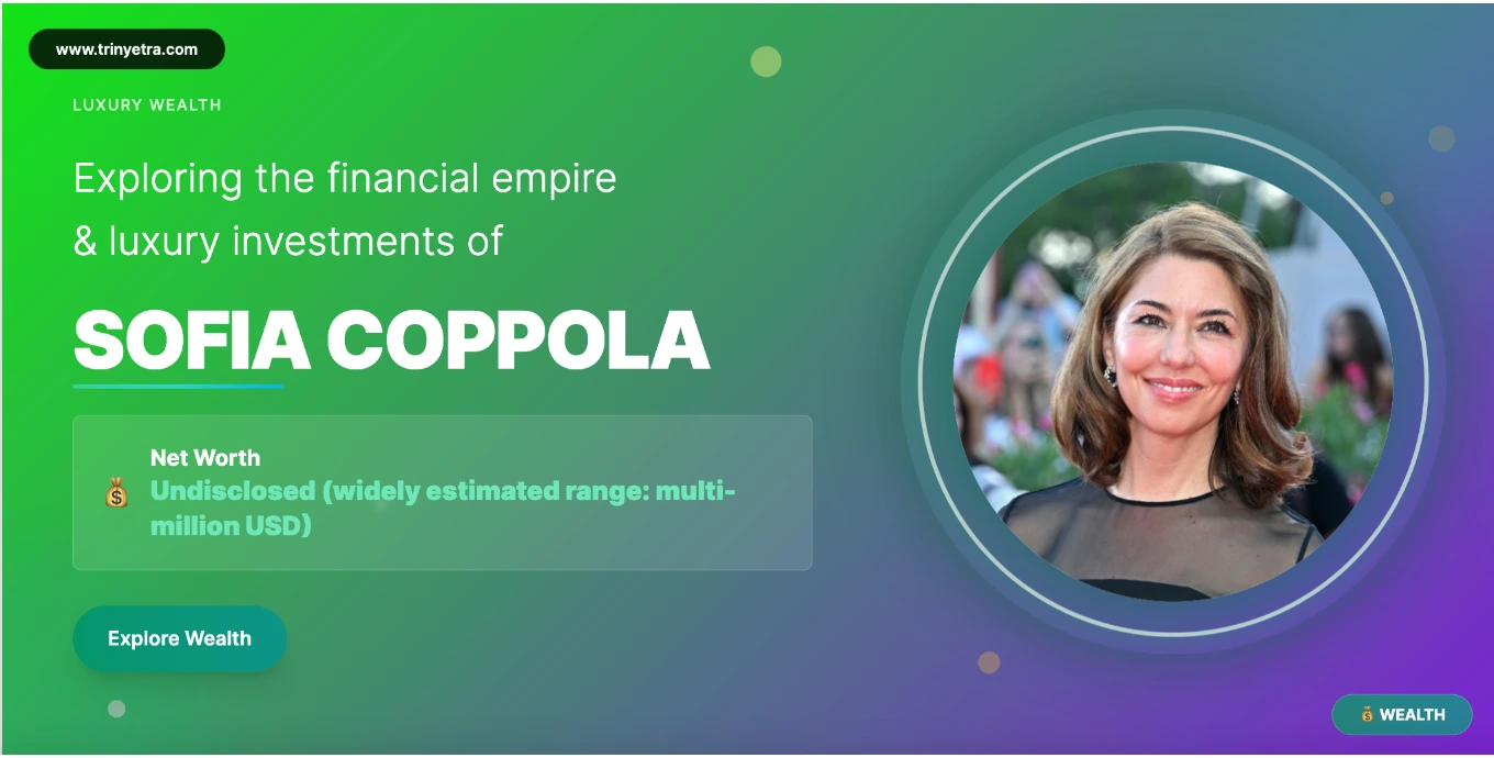 Sofia Coppola Net Worth Photo