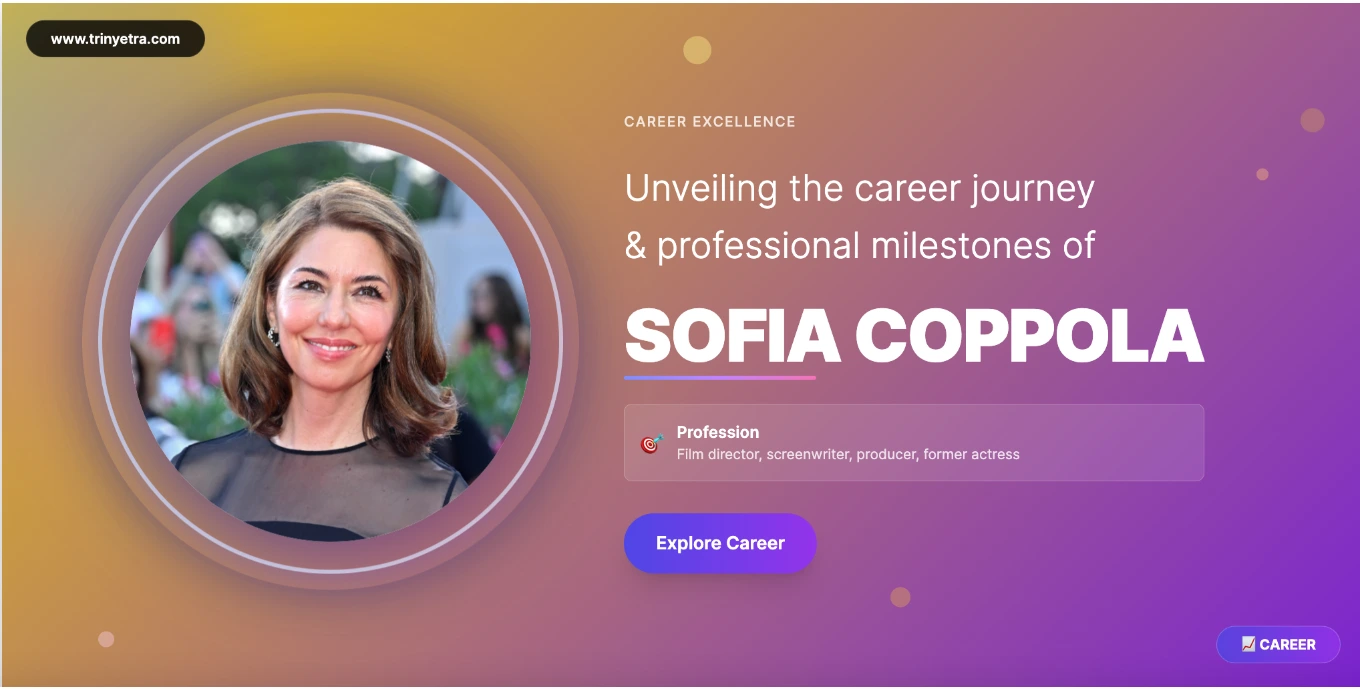 Sofia Coppola Career Success Photo