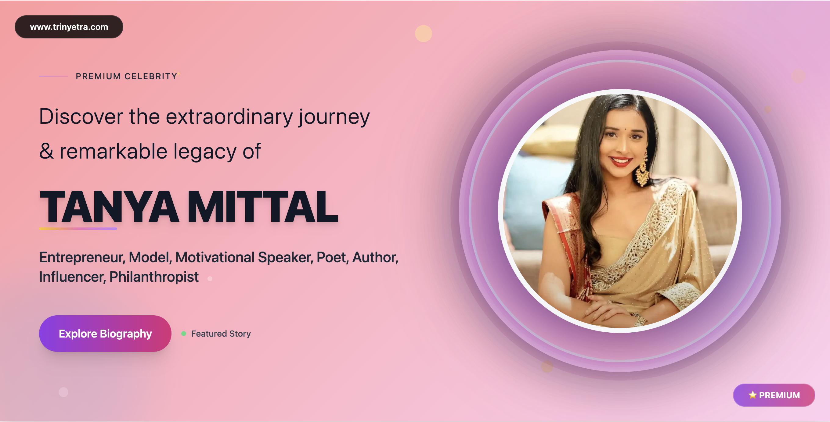 Tanya Mittal Bigg Boss 19: Miss Asia Tourism Universe 2018 Winner & Entrepreneur Biography