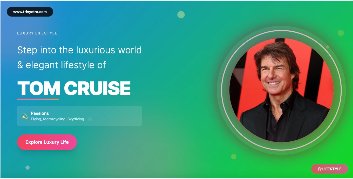 Tom Cruise Biography Photo 2025