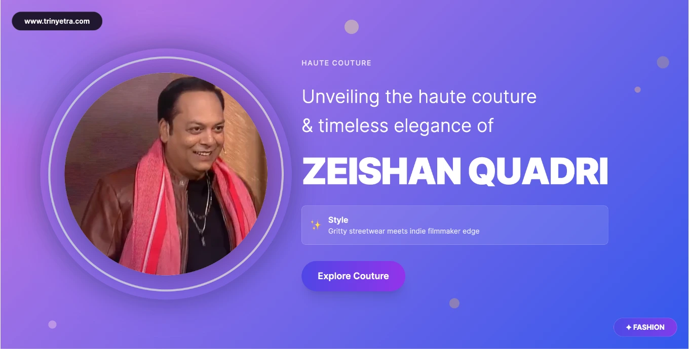 Zeishan Quadri Fashion Style Photo