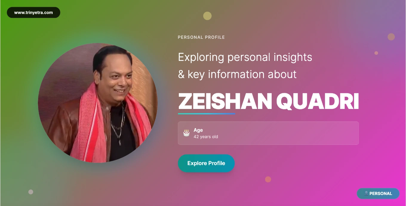 Zeishan Quadri Bollywood Biography Photo 2025