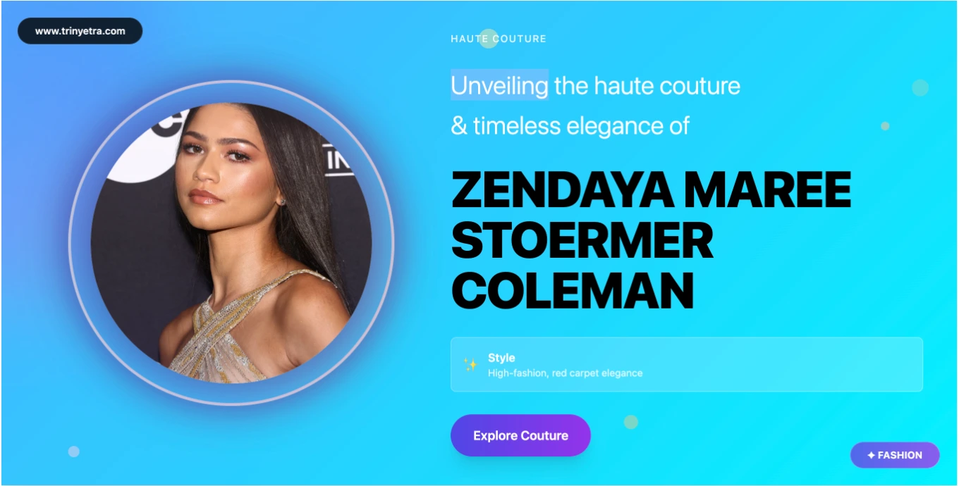 Zendaya Fashion Style 2025