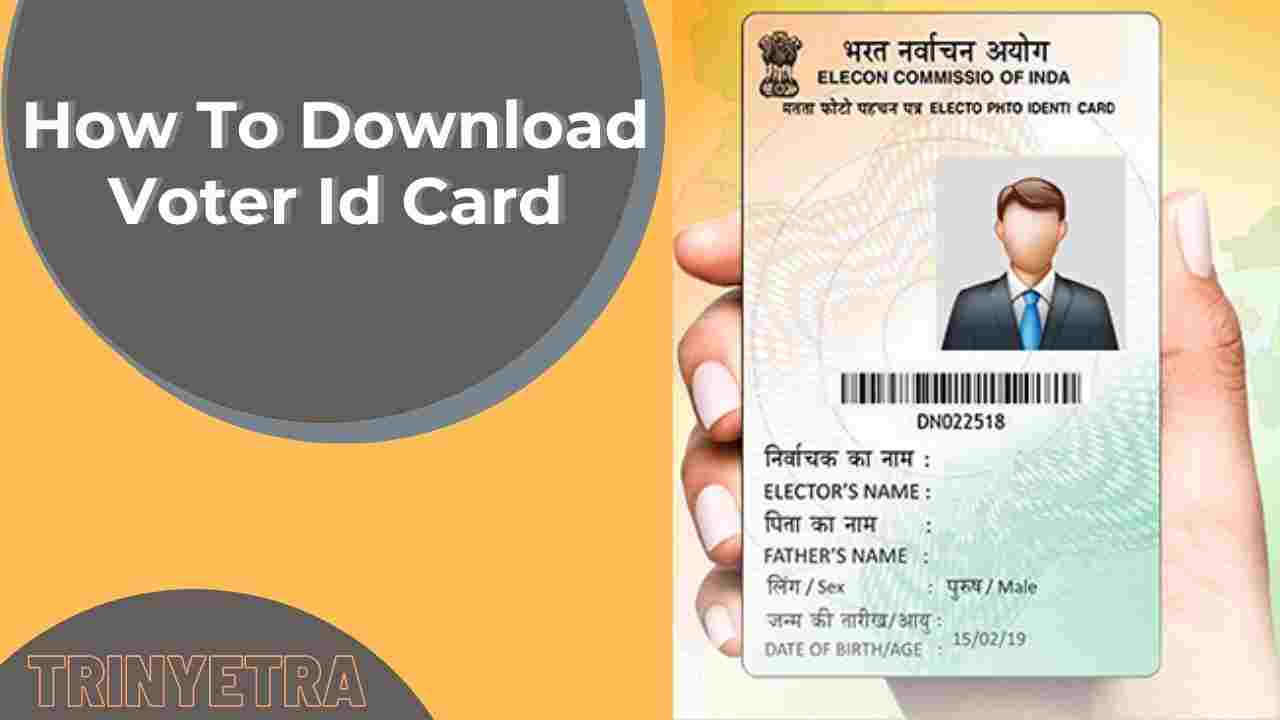Download Voter Id Card: How To Download Indian Voter Id Car