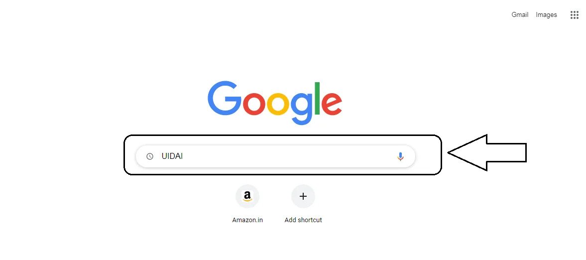 Search "UIDAI" On Google - Aadhar Card: How To Check Aadhaar Linked To Bank Account | Step1